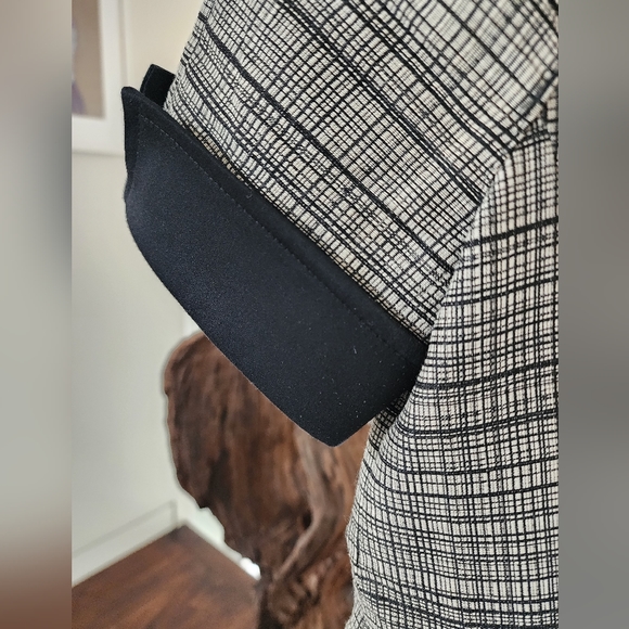 Ports 1961 Grey Print Cocktail/Apres Work Dress, US Size 4 - Picture 8 of 8